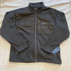 Reebok mens fleece jacket